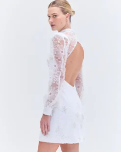 PatBO BEADED LACE MINI DRESS- Dresses & Jumpsuits