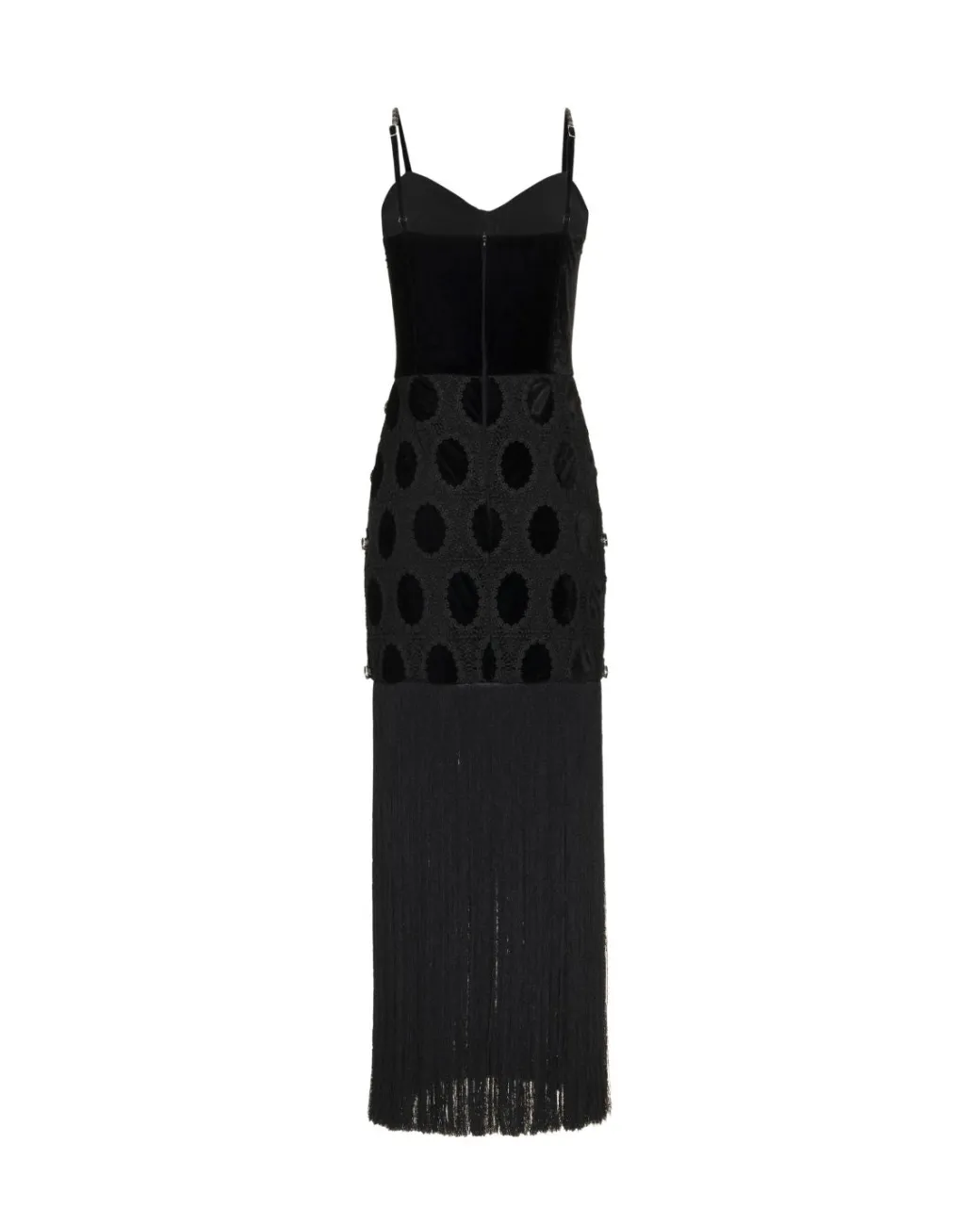 PatBO BEADED VELVET LACE MAXI DRESS (EXCLUSIVE)- Dresses & Jumpsuits