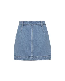 PatBO Braided Mini Skirt- Matching Sets|Denim