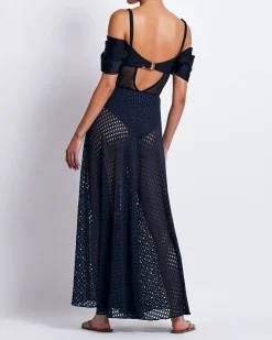 PatBO CORSET NETTED MAXI DRESS (FINAL SALE)- Beach Dresses