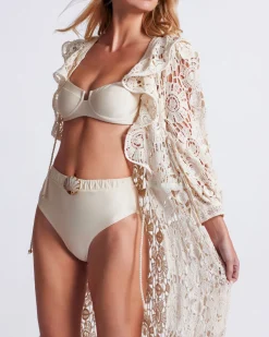 PatBO Crochet Robe- Cover-ups
