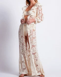 PatBO Crochet Robe- Cover-ups