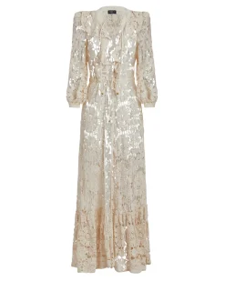 PatBO Crochet Robe- Cover-ups