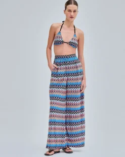 PatBO Crochet Wide Leg Pants (FINAL SALE)- Cover-ups|Bottoms