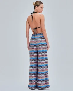 PatBO Crochet Wide Leg Pants (FINAL SALE)- Cover-ups|Bottoms