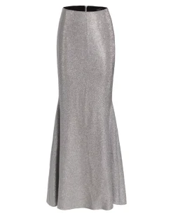PatBO Crystal Embellished Maxi Skirt (FINAL SALE)- Bottoms