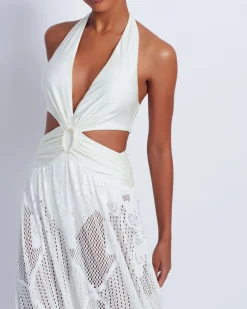 PatBO Cut-Out Beach Dress- Beach Dresses