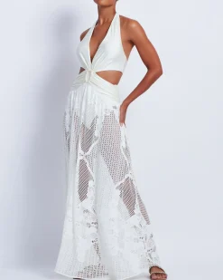 PatBO Cut-Out Beach Dress- Beach Dresses