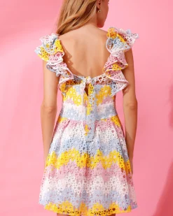 PatBO Degrade Lace Mini Dress (FINAL SALE- Dresses & Jumpsuits