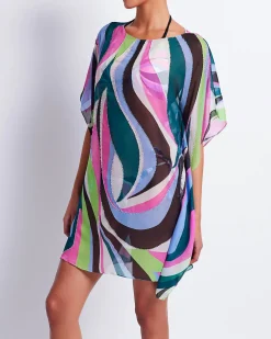 PatBO DELOS BEADED KAFTAN (FINAL SALE)- Cover-ups