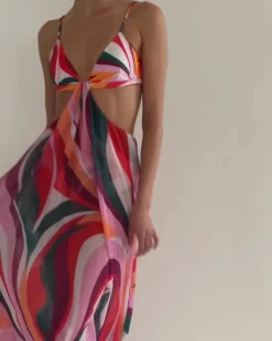 PatBO DELOS CUT-OUT BEACH DRESS (FINAL SALE)- Beach Dresses