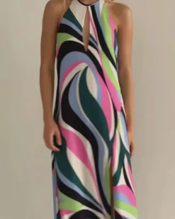 PatBO DELOS KEYHOLE MAXI DRESS (FINAL SALE)- Dresses & Jumpsuits