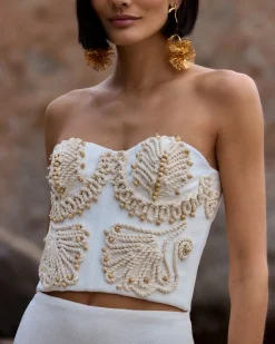 PatBO DUNE KNIT TOP- Matching Sets|Tops & Bodysuits