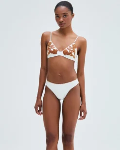 PatBO EMBROIDERED BIKINI BOTTOM- Bikinis|Matching Sets