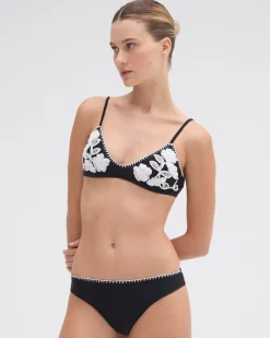 PatBO EMBROIDERED BIKINI BOTTOM- Bikinis|Matching Sets