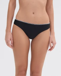 PatBO EMBROIDERED BIKINI BOTTOM- Bikinis|Matching Sets