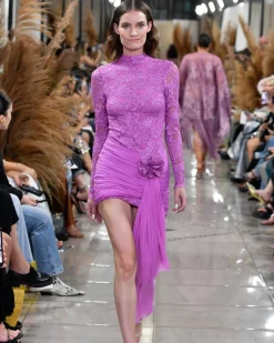 PatBO Embroidered Lace Mini Dress- Dresses & Jumpsuits