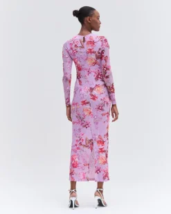 PatBO FLORAL HAZE EMBROIDERED TULLE DRESS- Dresses & Jumpsuits