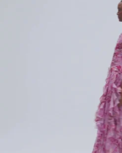 PatBO Floral Haze Stretch Tulle Maxi Dress- Dresses & Jumpsuits