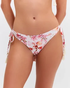 PatBO Floral Haze String Bikini Bottom- Bikinis|Matching Sets