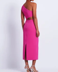 PatBO Flower Applique Midi Dress (FINAL SALE)- Dresses & Jumpsuits