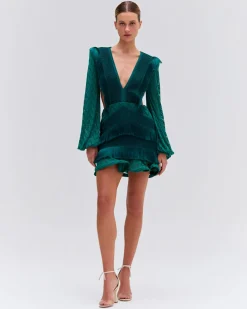 PatBO FRINGE CUTOUT MINI DRESS- Dresses & Jumpsuits