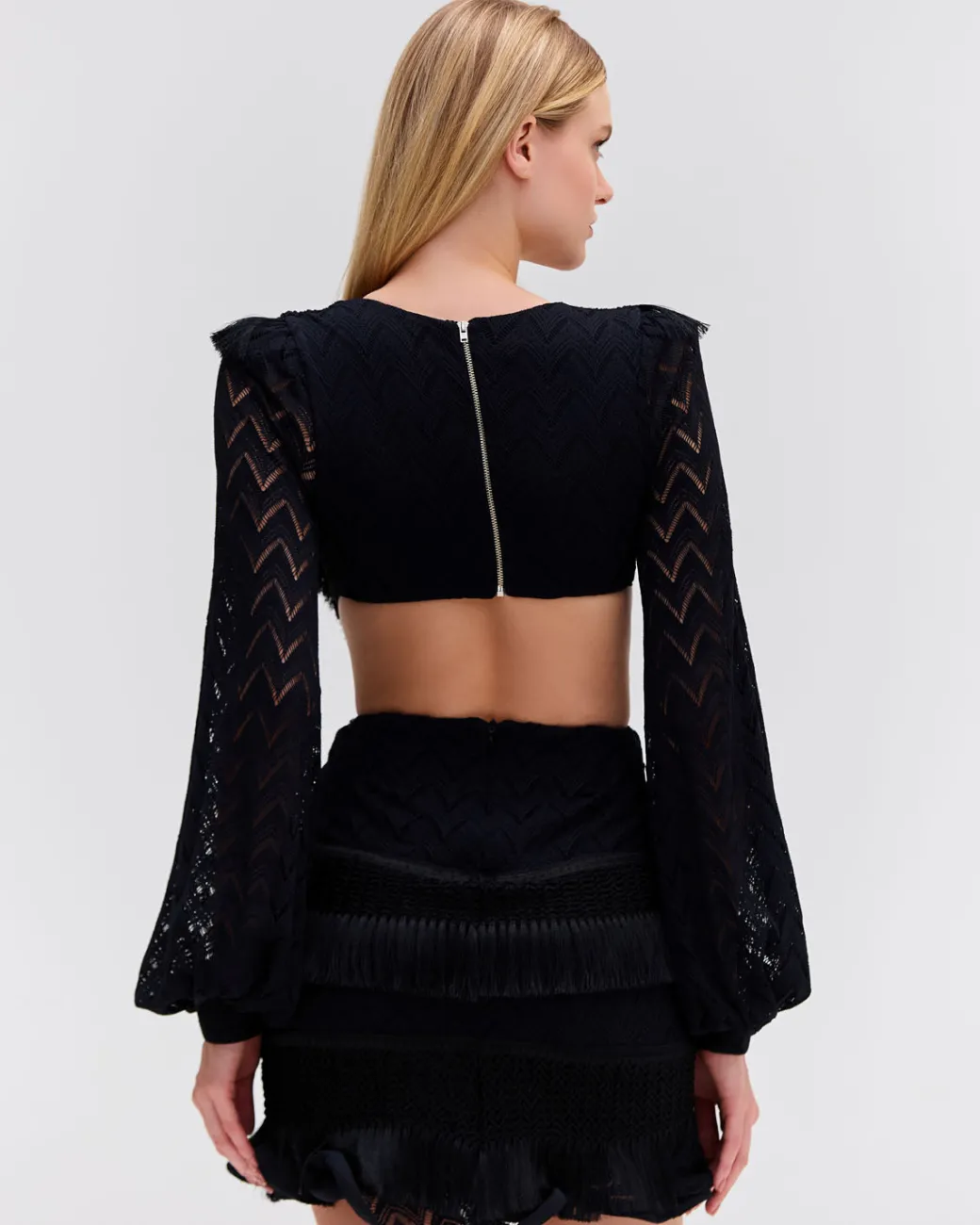 PatBO FRINGE CUT-OUT MINI DRESS- Dresses & Jumpsuits
