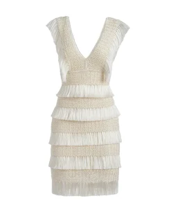 PatBO Fringe Midi Dress (FINAL SALE)- Dresses & Jumpsuits