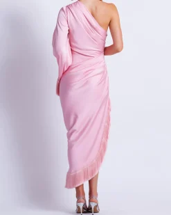 PatBO Fringe Trim Oscar Dress (FINAL SALE)- Dresses & Jumpsuits