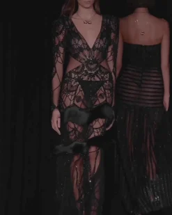 PatBO Gossamer Fringe Maxi Dress (RUNWAY)- Dresses & Jumpsuits