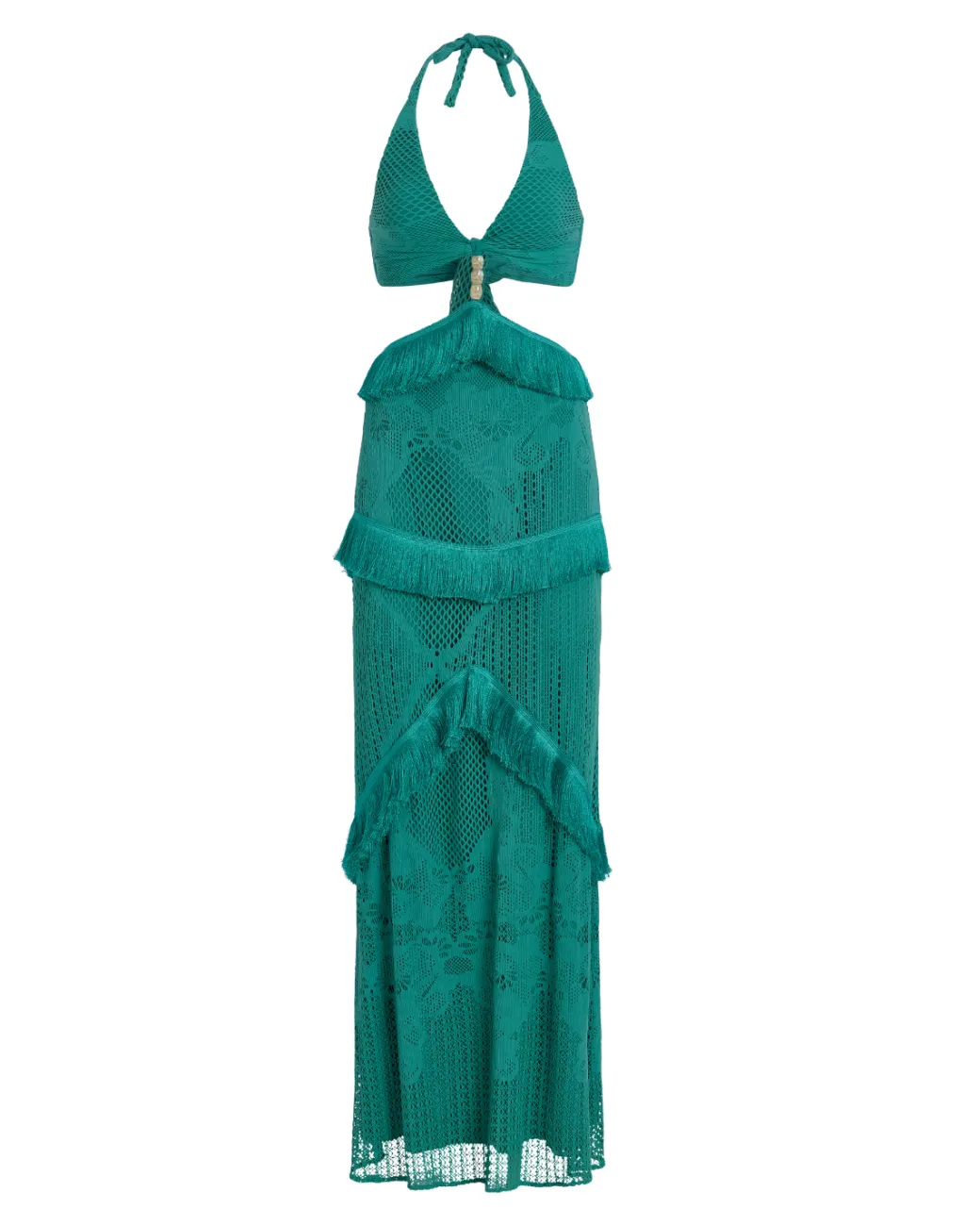 PatBO Halterneck Maxi Dress- Dresses & Jumpsuits
