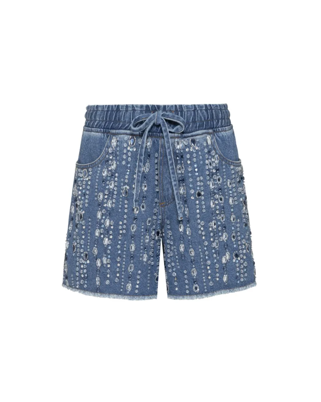PatBO HAND BEADED SHORTS- Matching Sets|Denim