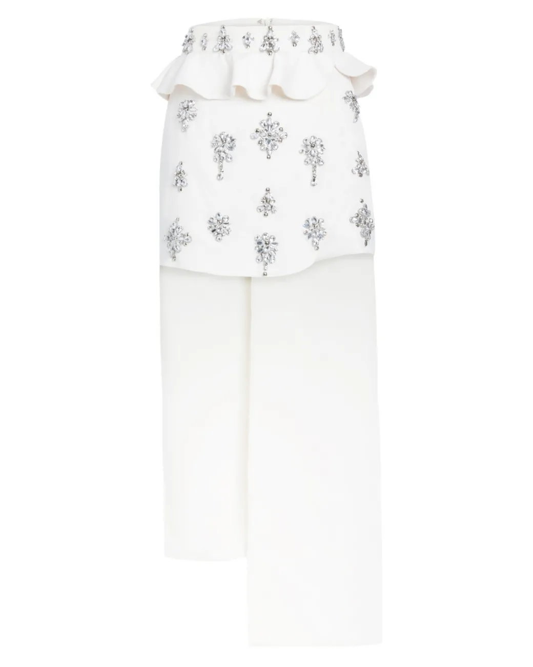 PatBO HAND-BEADED CAPE MINI SKIRT (EXCLUSIVE) (FINAL SALE)- Bottoms