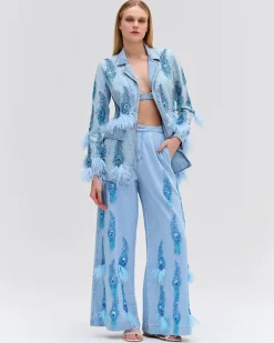 PatBO Hand-Beaded Blazer (FINAL SALE)- Matching Sets|Denim