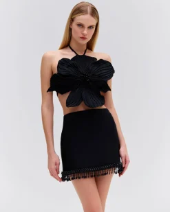 PatBO HAND-BEADED FLOWER TOP (EXCLUSIVE)- Matching Sets|Tops & Bodysuits