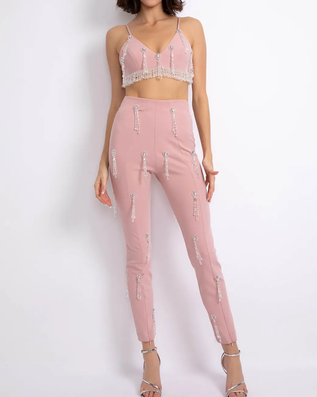 PatBO Hand-Beaded Legging (FINAL SALE)- Bottoms