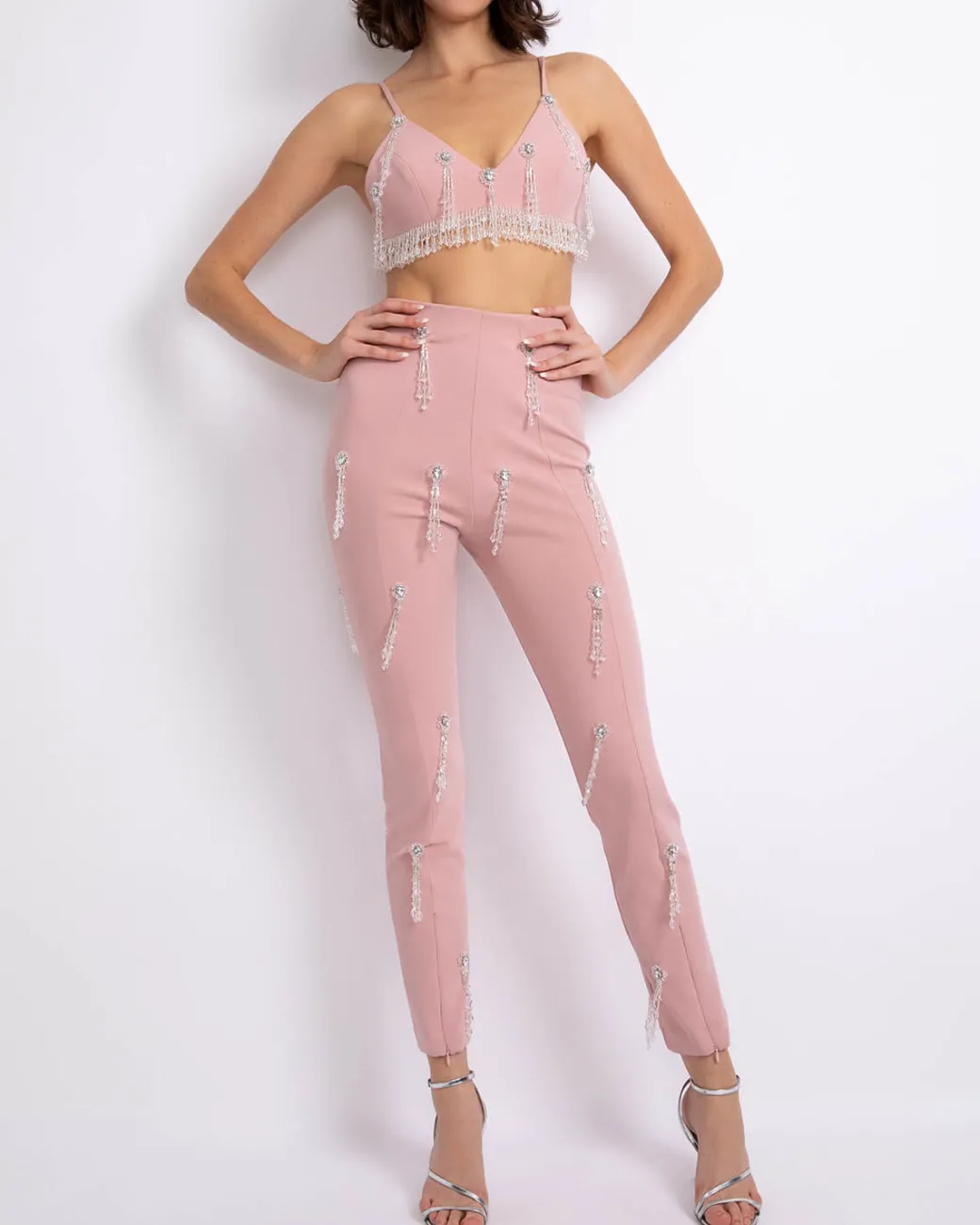 PatBO Hand-Beaded Legging (FINAL SALE)- Bottoms