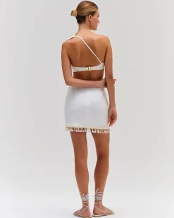 PatBO HAND-BEADED MINI SKIRT- Matching Sets|Bottoms