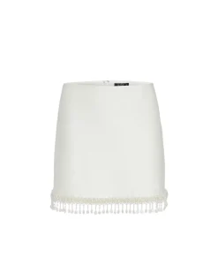 PatBO HAND-BEADED MINI SKIRT- Matching Sets|Bottoms