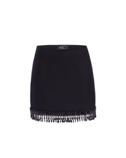 PatBO Hand-Beaded Mini Skirt (EXCLUSIVE)- Matching Sets|Bottoms