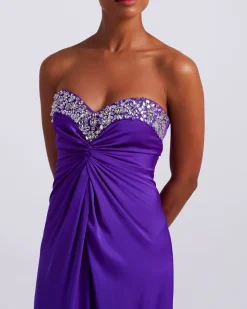 PatBO HAND-BEADED STRAPLESS GOWN (FINAL SALE)- Dresses & Jumpsuits