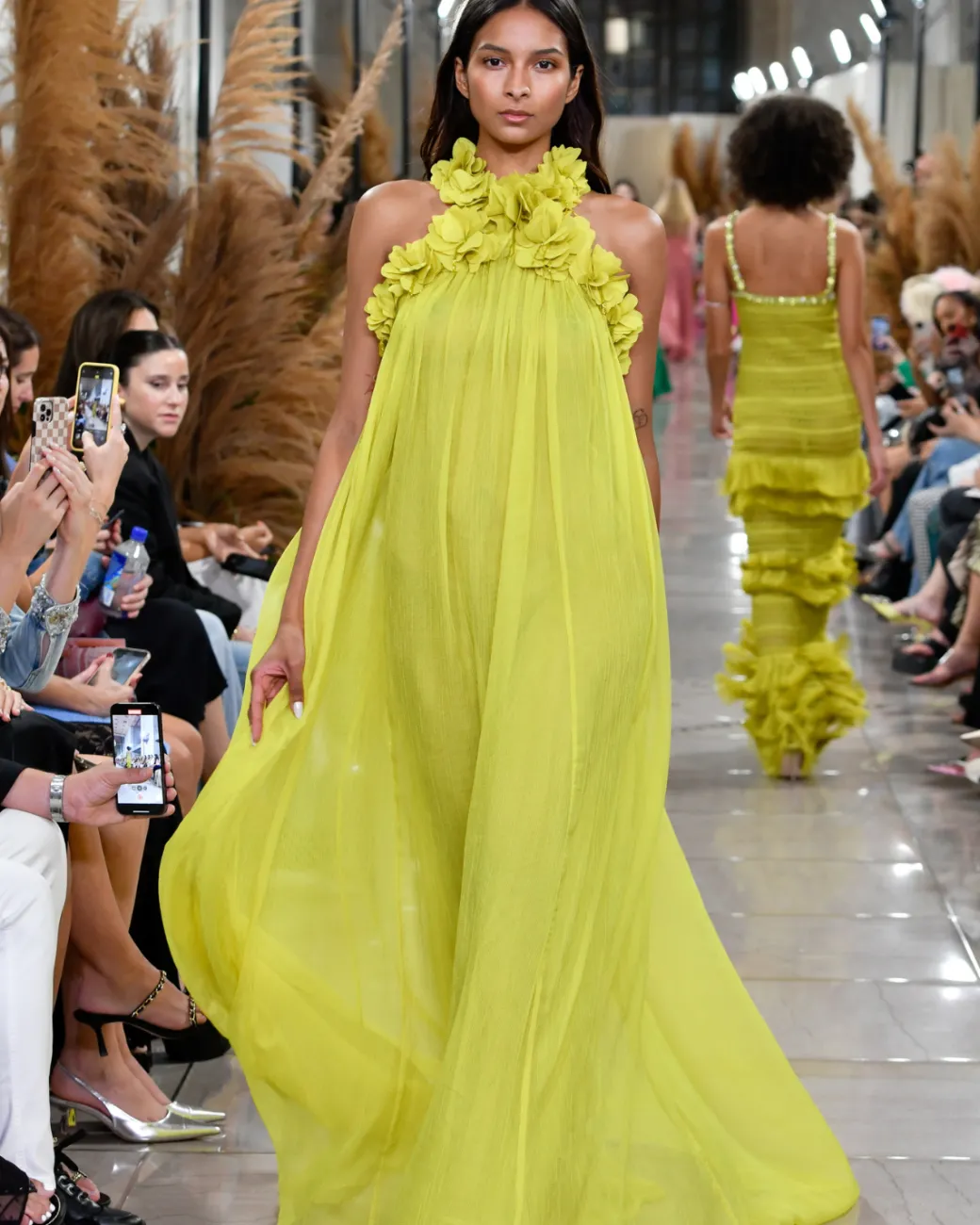 PatBO Hand-Embroidered 3D Gown (FINAL SALE)- Dresses & Jumpsuits