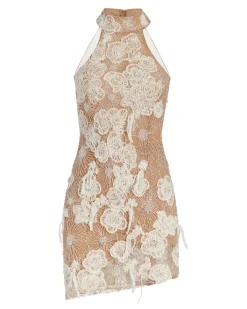 PatBO HAND-EMBROIDERED SLEEVELESS COCKTAIL DRESS (FINAL SALE)- Dresses & Jumpsuits