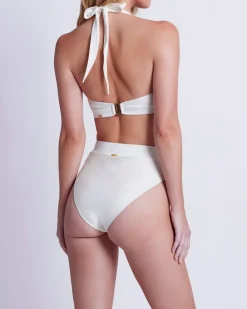 PatBO HIGH LEG BIKINI BOTTOM- Bikinis