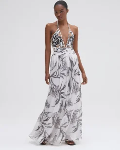 PatBO IRIS EMBROIDERED BEACH DRESS- Beach Dresses
