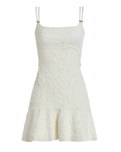 PatBO Jacquard Fitted Mini Dress- Dresses & Jumpsuits