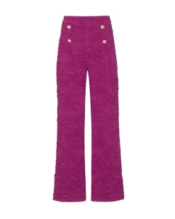 PatBO Jacquard Flare Pants- Matching Sets|Bottoms