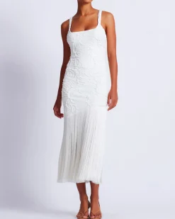 PatBO Jacquard Fringe Maxi Dress (FINAL SALE)- Dresses & Jumpsuits
