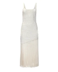 PatBO Jacquard Fringe Maxi Dress (FINAL SALE)- Dresses & Jumpsuits