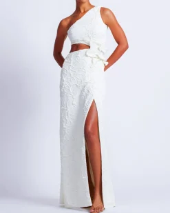 PatBO Jacquard Maxi Dress- Dresses & Jumpsuits